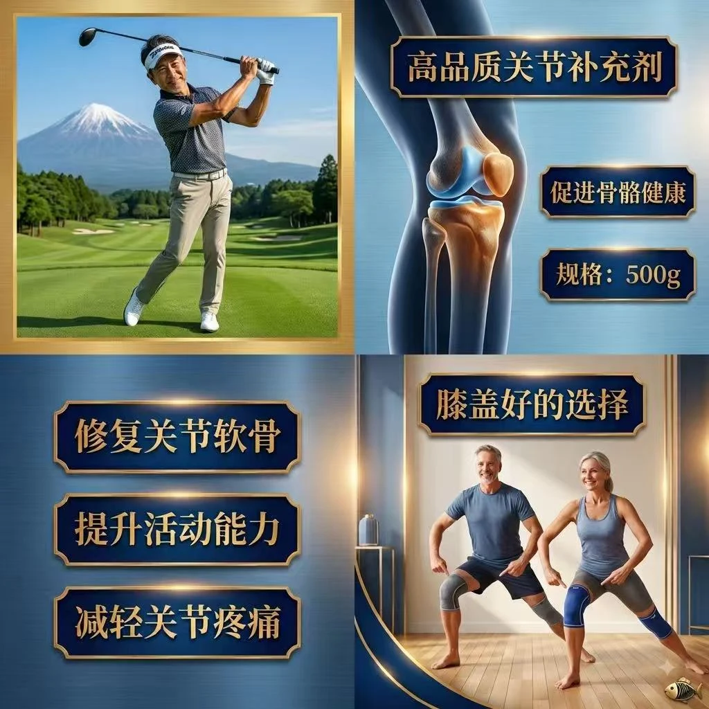 胶原蛋白与关节日常活动图