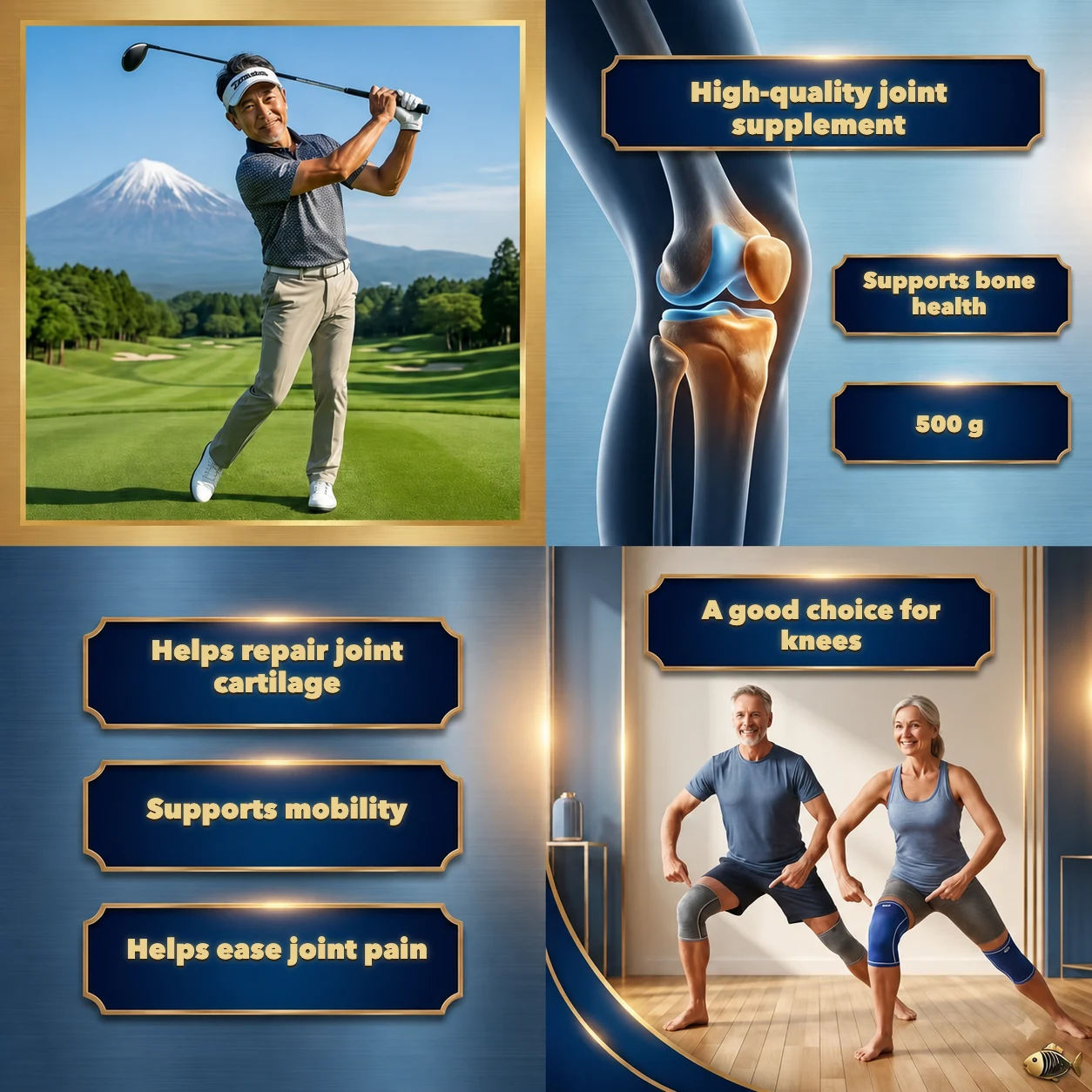 Fish collagen and everyday joint mobility