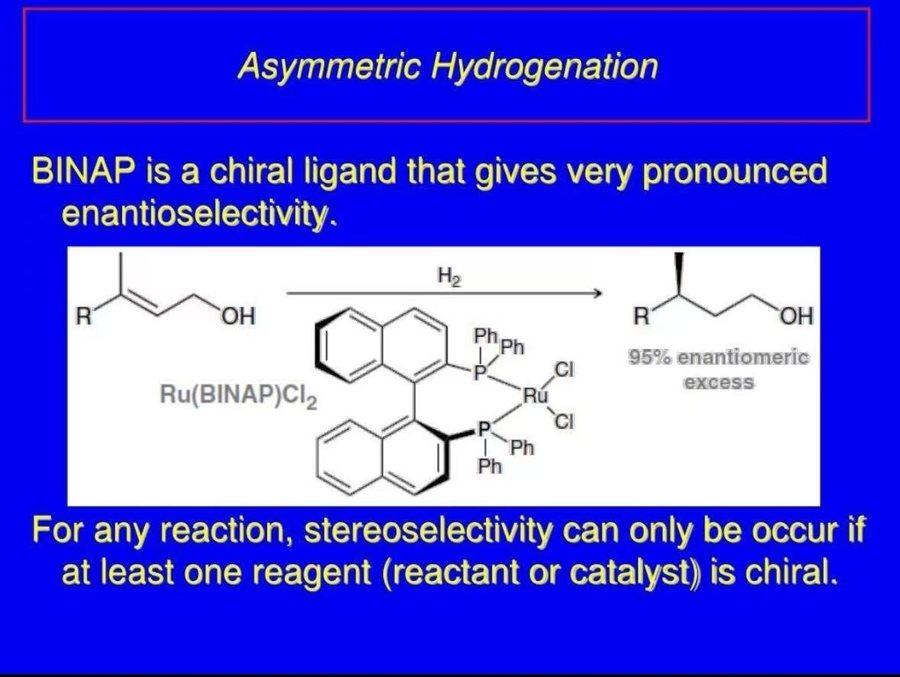 BINAP asymmetric hydrogenation